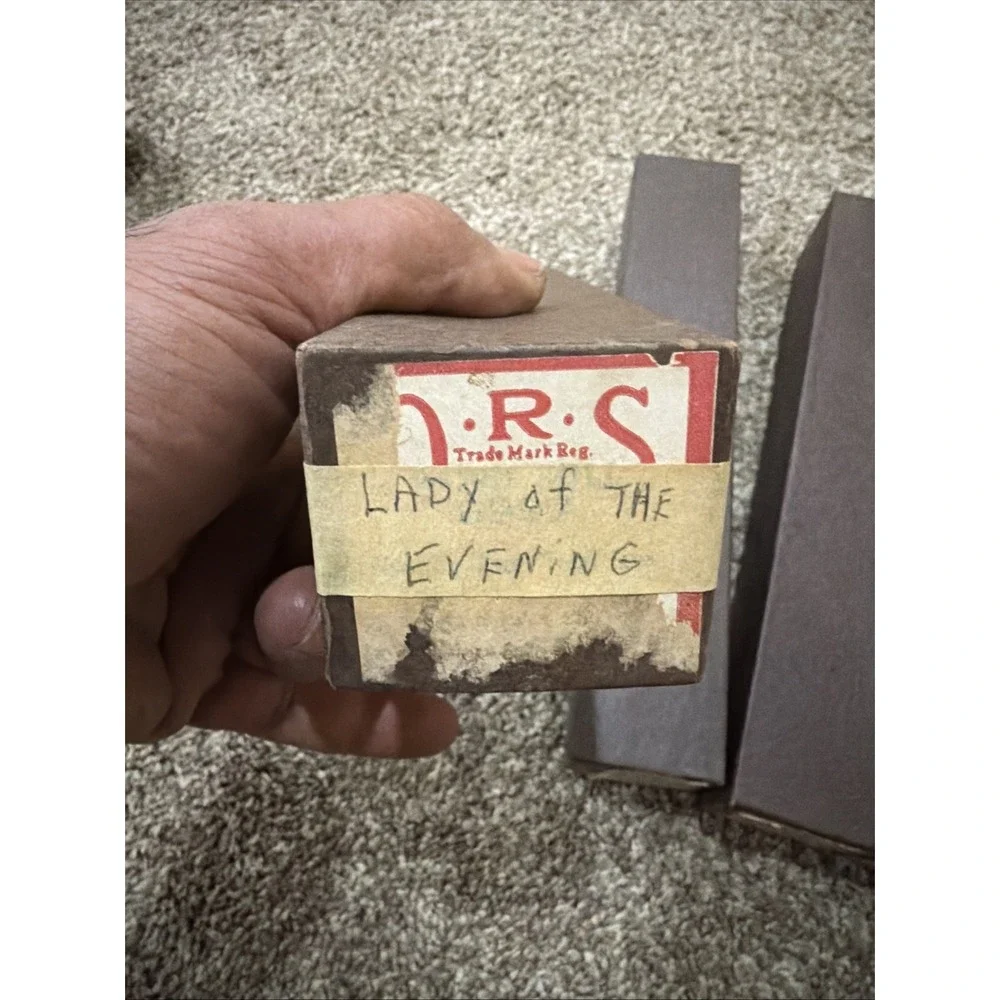 Vintage‎ QRS Player Piano Word Rolls. Lot Of 4. See Pics